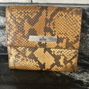 Python Gucci wallet